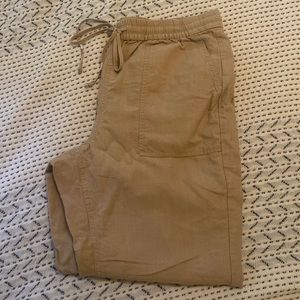 J. Crew linen pants, size M